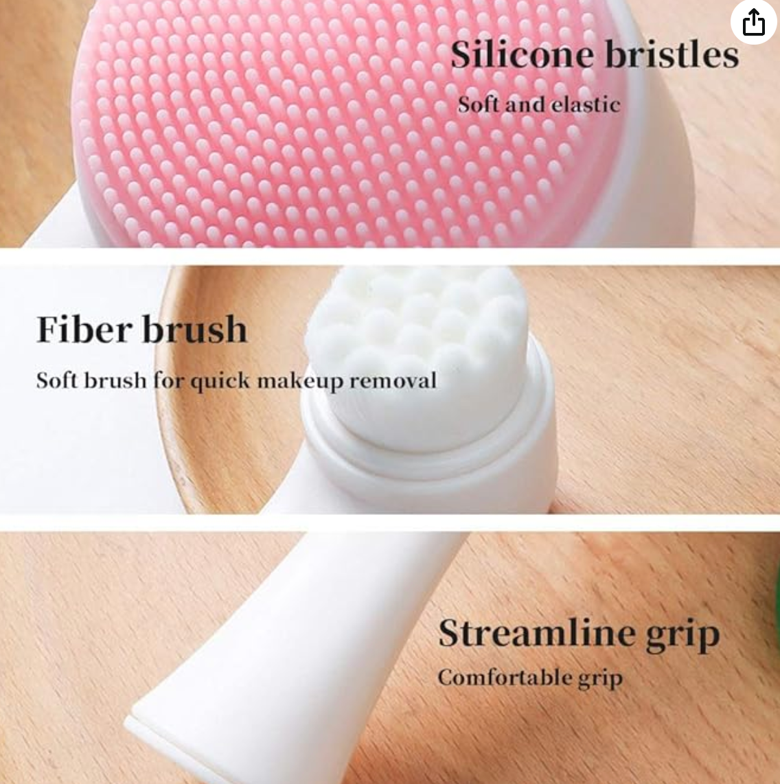 3D Silicone Face Cleanser